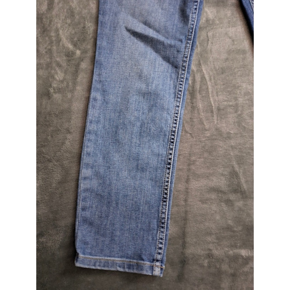 Calvin Klein Jeans Womens Size 8/29 Medium Wash Slim Straight Denim Blue Jeans - Picture 2 of 16